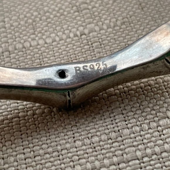 Savvy Cie Jewelry Women Bracelet BS925 Silver Tone Wrist band New - Picture 7 of 7